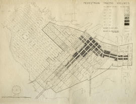 Pedestrian traffic volumes