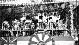 A Japanese float in a parade to celebrate the Coronation