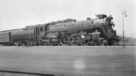 C.N.R. Steam, Pass. Eng. #5701 at Bellville