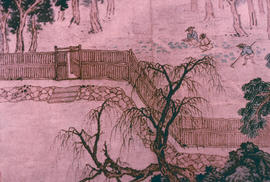 Sculptures and Art : Shen Chou gardening late 15th [century]