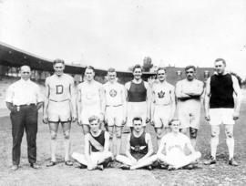 Group of Canadian athletes