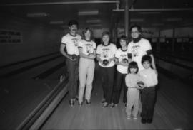 Group at "Big Brothers Bowl for Millions" event
