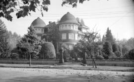 [Exterior view of 'Glen Brae', a Shaughnessy Mansion]