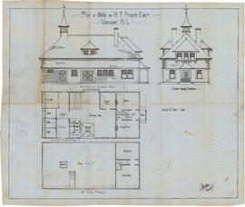 Plan of Stable for B.T. Rogers Esquire