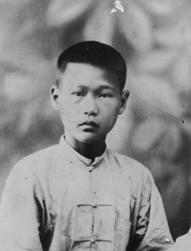 Foon Wong as a child