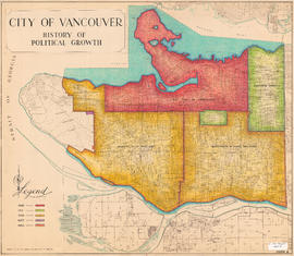 City of Vancouver : history of political growth