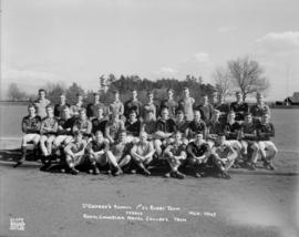 St. George's School 1st XV Rugby Team versus Royal Canadian Naval College Team