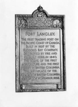 [Fort Langley Monument]