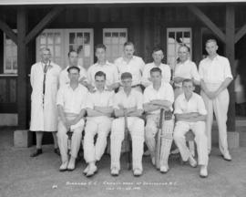Cricket Week July 17-22, 1933 [Burrard Cricket Club team photograph]