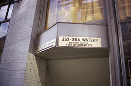 [352-364 Water Street - Fury Investments Ltd. office sign]