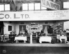 Kelly Douglas and Co. display of Nabob tea and coffee