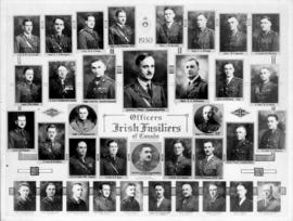 Portraits of the Officers of the Irish Fusiliers of Canada - 1930