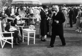 Guests at Government House garden party