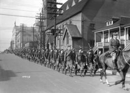 231st on parade [on Georgia Street]