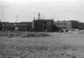 [Job no. 787 : photograph of Lethbridge Municipal Hospital construction site] : from 9th Ave.