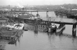 [View of False Creek from the Burrard Bridge]