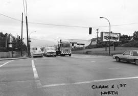 Clark [Drive] and 1st [Avenue looking] north