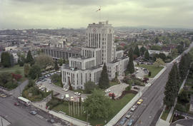 Aerial view of City Hall