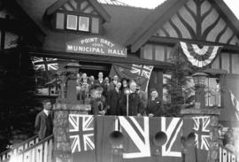 Viscount Willingdon visit, at Point Grey Municipal Hall