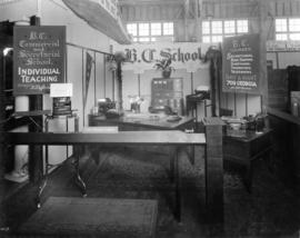 B.C. Commercial and Secretarial School display