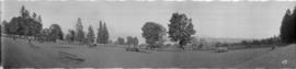 [View of the rear lawns and buildings of the Public Hospital for the Insane, New Westminster, B.C.]