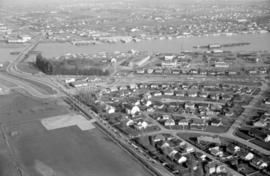 Aerial view of Fraser River