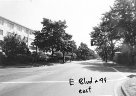 East Boulevard and 49th [Avenue looking] east