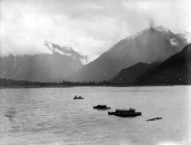 [View of] Bella Coola [from the water]