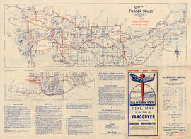 Map of Fraser Valley