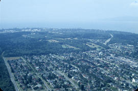 [Aerial view from helicopter] - West Point Grey