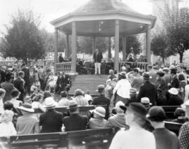 Opening ceremony, Canadian Pacific Exhibition, 25th anniversary, 1934