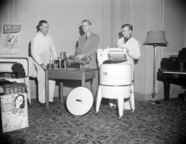 [Beatty appliances demonstration at a sales convention at the Hotel Georgia]