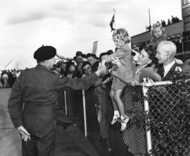 Field Marshal the Viscount Montgomery of Alamein, G.C.B. at Shaughnessy Hospital