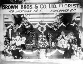 [Brown Bros. display booth at P.N.E.]