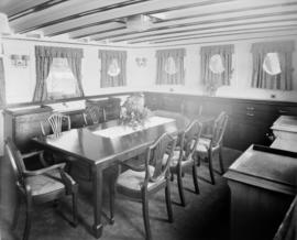 Boeing Aircraft Co. of Canada, M.V. "Taconite", interior [Dining salon]