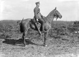 58th C.F.A. [Exhibition grounds] [soldier on horseback]
