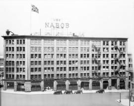 [Commercial building at Water and Cordova Streets]