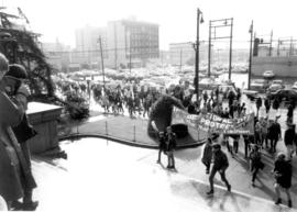 [Anti-war demonstration organized by the Coordinating Committee to end the war in Vietnam]