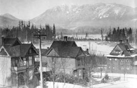 [View looking west from the residence of E.B. Herman at 1287 Robson Street]