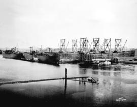 [View of West Coast Shipbuilders Limited from the water]