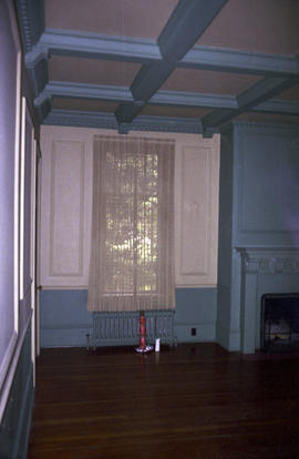 [View of interior room with fireplace, 2 of 3]