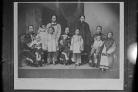Group portrait of female members of the Yip family