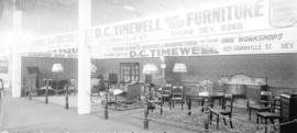 [Interior show room and display of D.C. Timewell (High Grade) Furniture]