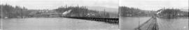 [View of Ioco refinery, dock and townsite from the water]