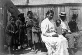 [First Nations family at Rivers Inlet]