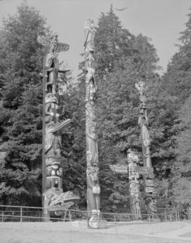 Totems in Stanley Park