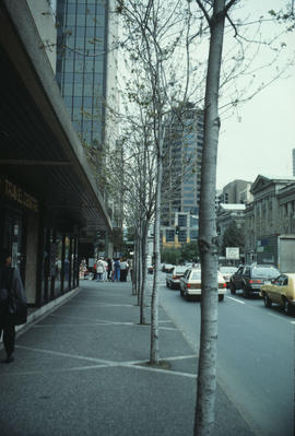 West side of Hornby Street between Smithe and Robson Streets
