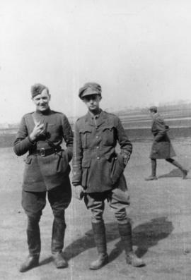 Mick and his observer Hastings Boles of No. 1 Squadron