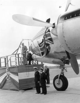 [Canadian Pacific Airlines christening of the "Empress of Vancouver"]