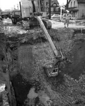 Excavation for S65 - Fir ramp.